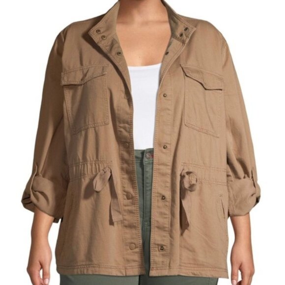 Utility Jacket, Brown - Picture 2 of 8